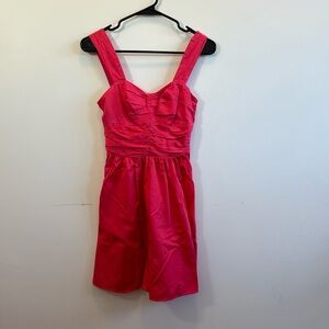 Express women’s hot pink party dress